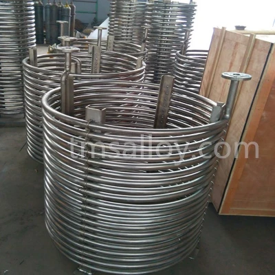 titanium tube coil titanium tube coil