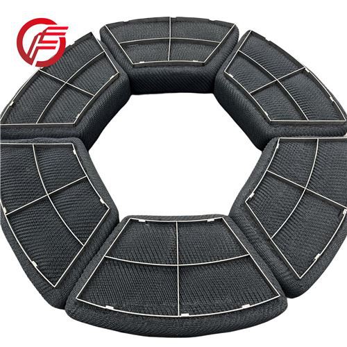Gas Liquid Separator Annulus Titanium Wire Mesh Demister
